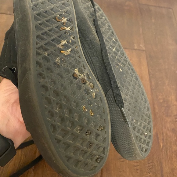 Kids vans high tops with zipper heel - Picture 3 of 4